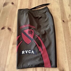 RVCA VA Matt Archibald Brown Surfer Shorts